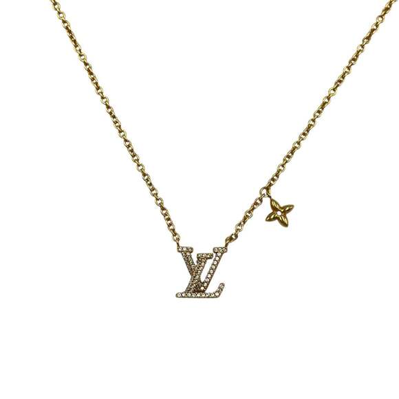 LOUIS VUITTON Gold Necklace